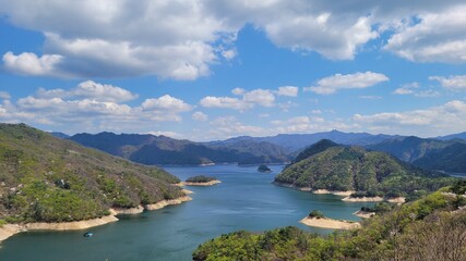 Fototapeta premium 춘천 부귀리의 봄