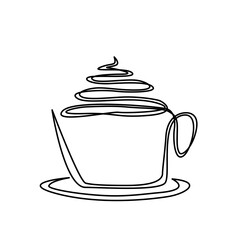 coffee shop logo icon template vector for cafe, coffee shop, food business, and restaurant