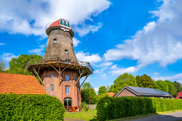 Hollweger Mühle, Westerstede, Niedersachsen, Deutschland 