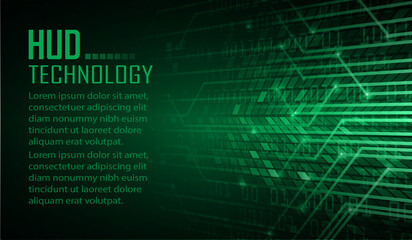 cyber circuit future technology concept background