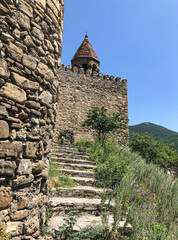 old fortress in the mountains
