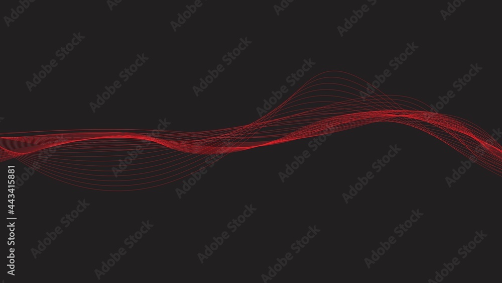 Poster abstract background with business lines