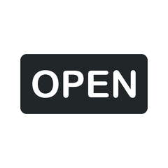 open notice board icon design vector