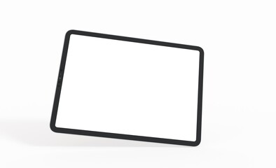  tablet, isolated on 3d background white ipad tablet pc