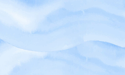 Watercolor blue sky texture background illustration
