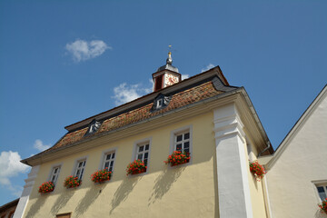 Fototapeta na wymiar rathaus in wendelsheim