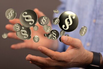 Customer service good cooperation, Consultation 3d