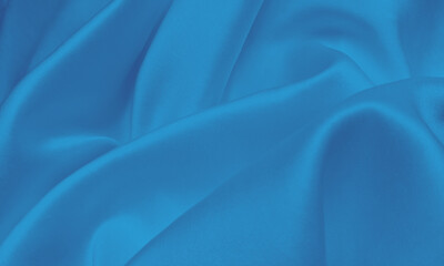 blue textured satin fabric background illustration
