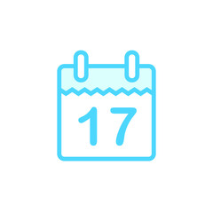 Illustration Vector graphic of calendar icon. Fit for agenda, remember, application, reminder etc.