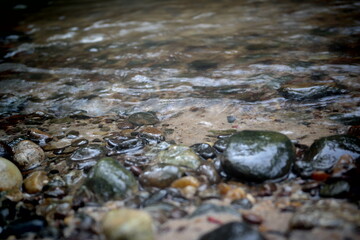 Fototapeta na wymiar River stones