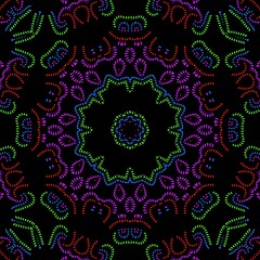 Indian floral pattern design for the usage of home decoration.