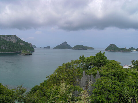 July 5, 2021-Koh Samui, Thailand-In this phoo taken is Nov 15, 2005. A View of Koh Samui beautiful scene.