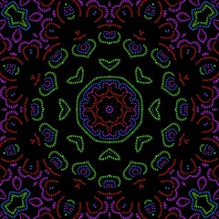 Indian floral pattern design for the usage of home decoration.