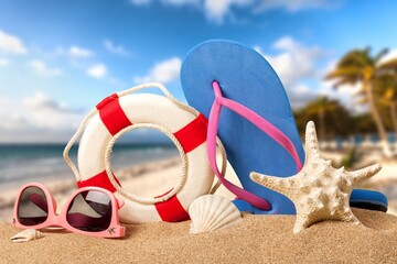 Beach.