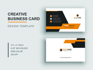 Business Card - Creative Business Card - Modern Business Card Template - Minimalist and Clean Business Card - Visiting Card