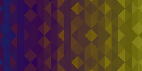 Obraz premium Abstract geometric background. Triangular pixelation. Mosaic, color gradient.