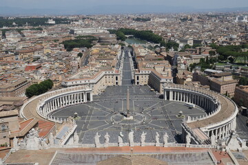 Piaza San Pietro, Vatican.