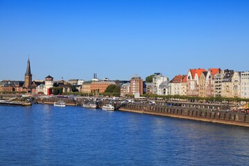 Obraz premium Dusseldorf city in Germany
