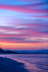 Sunset on Saratoga Beach
