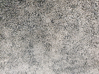 Gray long pile carpet texture background. Top view of bath mat or carpeting.