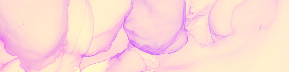 Obraz na płótnie Canvas Girly Alcohol Ink. Pink Nice Design.
