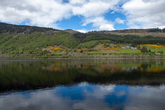 Loch Ness in the Scottish Highlands, UK