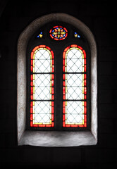 stained glass window