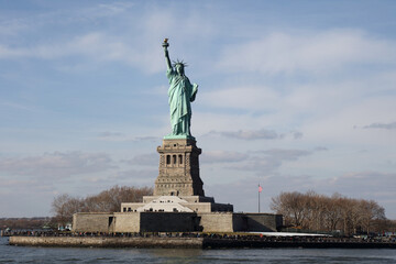 Obraz premium Freiheitsstatue / Satue of Liberty or Liberty Enlightening the World /