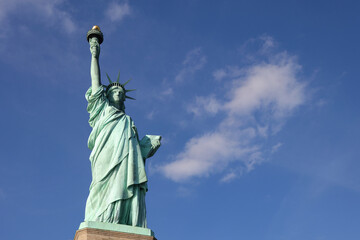 Fototapeta premium Freiheitsstatue / Satue of Liberty or Liberty Enlightening the World /