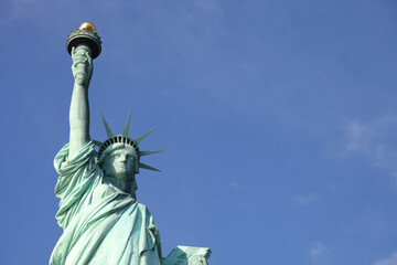 Fototapeta premium Freiheitsstatue / Satue of Liberty or Liberty Enlightening the World /