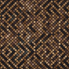 Pattern of vector mosaic in the oriental style.