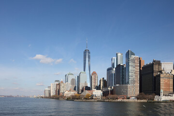 New York - Battery Park - City Pier A - Skyline / New York - Battery Park - City Pier A - Skyline