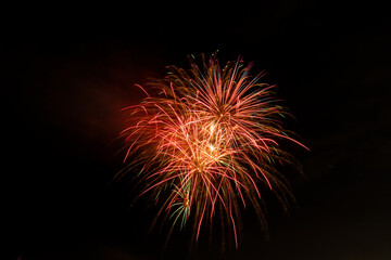 4rth of July Independence Day of the United States celebration with fireworks