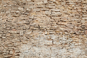 Fototapeta premium old brick wall from tower background