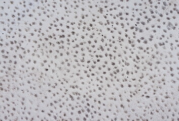Wall, white background with grey notches