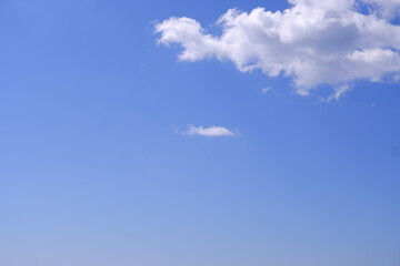 Sky with clouds. Suitable for backgrounds. Sky texture.