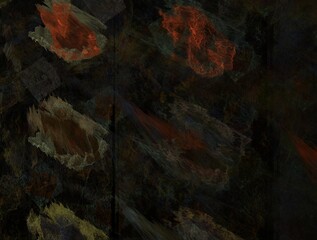 Imaginatory fractal background generated Image