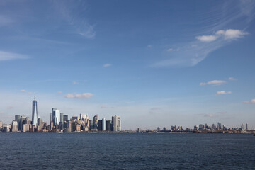 Fototapeta premium New York und Brooklyn - Skyline / New York and Brooklyn - Skyline /