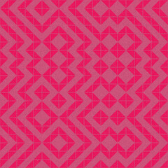 Fototapeta premium Abstract Geometric Pattern generative computational art illustration