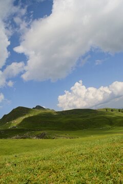 Wonderful shot of meadows of Azad Kashmir
