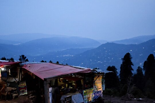 Wonderful shot of meadows of Azad Kashmir
