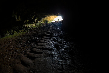 Entrance of the cave