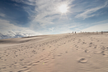 View of the Dunes in the Slowinski National Park