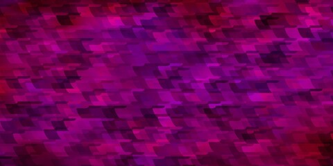 Dark Pink vector template with rectangles.