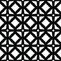 floral seamless pattern background.Geometric ornament for wallpapers and backgrounds. Black and white 

pattern. 
