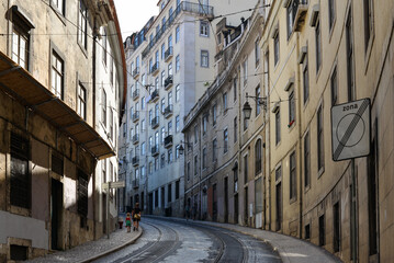 Baixa Pombalina em Lisboa
