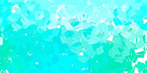 Light green vector geometric polygonal wallpaper.