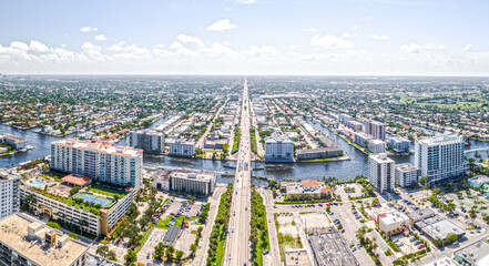 Fototapeta na wymiar City of Fort Lauderdale, Florida