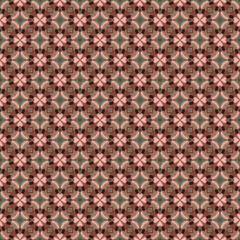 Color pattern texture. Colorful ornamental graphic design. Mosaic ornaments. Pattern template. Vector illustration.