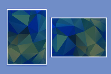 abstract textured polygonal background vector. Blurry triangle design. The pattern can be used for the background.	